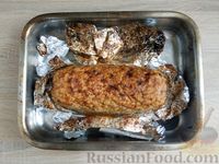 Фото приготовления рецепта: Мясной рулет с рисом и яйцами - шаг №16
