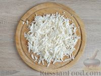 Фото приготовления рецепта: Рисовая запеканка с брокколи, цветной капустой и сыром - шаг №7