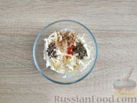 Фото приготовления рецепта: Рисовая запеканка с брокколи, цветной капустой и сыром - шаг №8