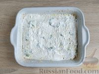 Фото приготовления рецепта: Рисовая запеканка с брокколи, цветной капустой и сыром - шаг №14