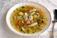 Фото к рецепту: Рыбный суп с вермишелью