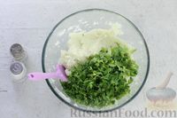 Фото приготовления рецепта: Постные котлеты из цветной капусты с зеленью - шаг №8