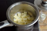 Фото приготовления рецепта: Творожная пасха с глазурью из белого шоколада (в духовке) - шаг №11