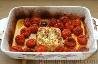 Фото приготовления рецепта: Спагетти с фетой и помидорами черри - шаг №4
