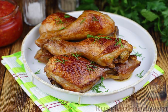 Рецепт курицы в рукаве