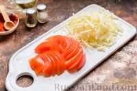 Фото приготовления рецепта: Куриные рулетики с помидорами и сыром (в духовке) - шаг №7