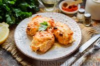 Фото приготовления рецепта: Куриные рулетики с помидорами и сыром (в духовке) - шаг №15