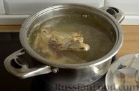 Фото приготовления рецепта: Суп с клёцками и куриными фрикадельками - шаг №3