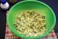 Фото приготовления рецепта: Заливные рулетики из ветчины с грибами и варёными яйцами - шаг №12
