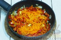 Фото приготовления рецепта: Суп с фасолью, овощами и орехами - шаг №4