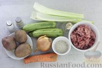Фото приготовления рецепта: Суп с фрикадельками, кабачками и рисом - шаг №1