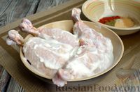 Фото приготовления рецепта: Куриные ножки в панировке из пряностей - шаг №3