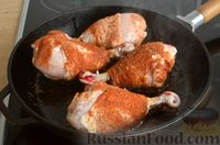 Фото приготовления рецепта: Куриные ножки в панировке из пряностей - шаг №5