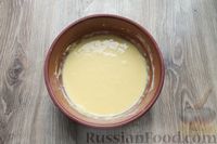 Фото приготовления рецепта: Заливной пирог на молоке с ветчиной и овощами - шаг №6