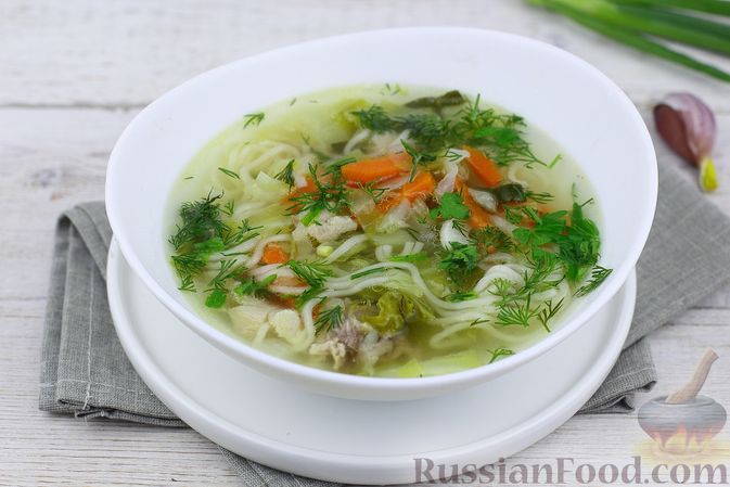 Куриный суп с цветной капустой и гречкой | Каталог рецептов