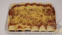Фото приготовления рецепта: Мексиканская энчилада с куриным фаршем и фасолью - шаг №10