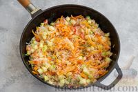 Фото приготовления рецепта: Рис с кабачками и помидорами (на сковороде) - шаг №9