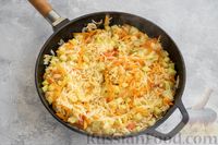 Фото приготовления рецепта: Рис с кабачками и помидорами (на сковороде) - шаг №11