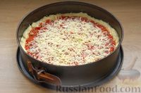 Фото приготовления рецепта: "Глубокая" пицца по-чикагски - шаг №19