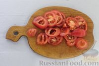 Фото приготовления рецепта: Запеканка из кабачков, с фаршем, помидорами и сыром - шаг №7
