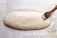 Фото приготовления рецепта: Пшеничный "тигровый" хлеб на опаре бига, с корочкой из рисовой муки - шаг №25