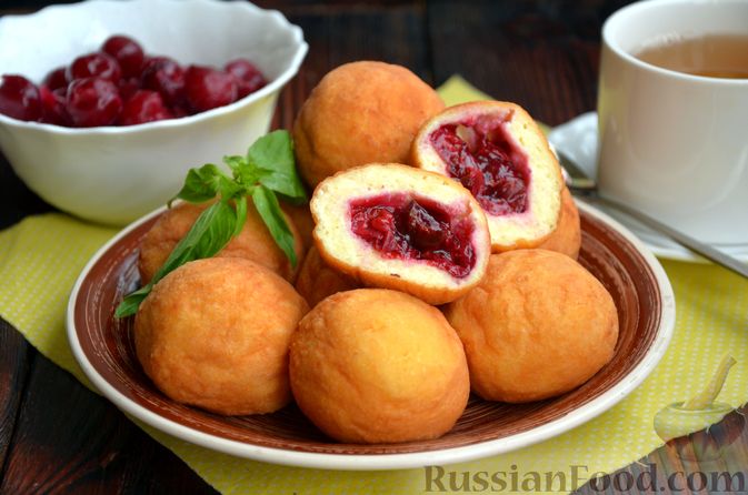 Творожные пончики: рецепт с фото пошагово