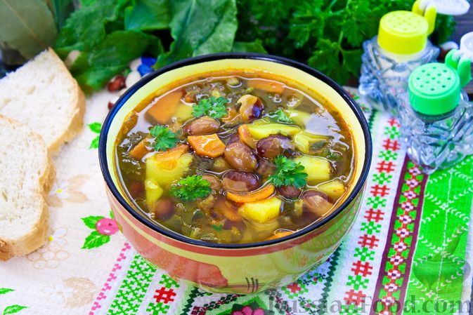 Овощной суп с овсянкой — Вегетарианские рецепты