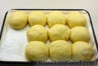 Фото приготовления рецепта: Сладкие булочки на кефире - шаг №13