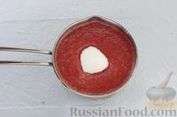 Фото приготовления рецепта: Клубничный зефир на агар-агаре - шаг №7