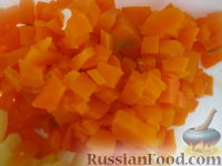 Фото приготовления рецепта: Овощной салат со свеклой "Осеннее настроение" - шаг №3