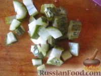 Фото приготовления рецепта: Овощной салат со свеклой "Осеннее настроение" - шаг №5