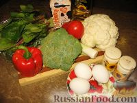 Фото приготовления рецепта: Запеканка из цветной капусты и брокколи - шаг №1