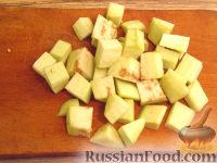 Фото приготовления рецепта: Крем-суп из баклажанов с помидорами - шаг №1