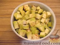 Фото приготовления рецепта: Крем-суп из баклажанов с помидорами - шаг №2