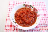 Фото приготовления рецепта: Тефтели с рассольным сыром, запечённые в томатном соусе - шаг №3