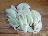 Фото приготовления рецепта: Телячье сердце с кабачками и луком (в духовке) - шаг №2