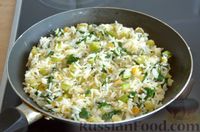 Фото приготовления рецепта: Рис с кабачками и шпинатом - шаг №12