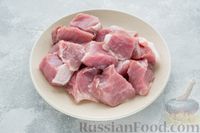 Фото приготовления рецепта: Рагу из кабачков со свининой - шаг №2