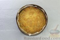 Фото приготовления рецепта: Закусочный пирог с картофелем, помидорами, болгарским перцем и сыром - шаг №16