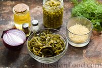 Фото приготовления рецепта: Салат с морской капустой, рисом и зелёным горошком - шаг №1