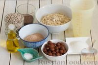 Фото приготовления рецепта: Мультизерновая буханка с цельными семенами, овсяными хлопьями и фундуком - шаг №1