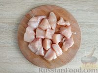 Фото приготовления рецепта: Паэлья с курицей и фасолью - шаг №5