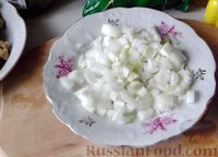 Фото приготовления рецепта: Макароны с цветной капустой и горошком - шаг №3