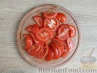 Фото приготовления рецепта: Запеканка из мясного фарша с кабачками и помидорами, под сыром - шаг №11