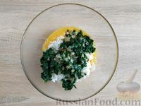 Фото приготовления рецепта: Рисовая запеканка со шпинатом и сыром - шаг №14