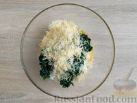 Фото приготовления рецепта: Рисовая запеканка со шпинатом и сыром - шаг №16