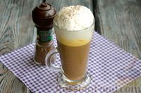 Фото приготовления рецепта: Гоголь-моголь с кофе и молоком - шаг №7