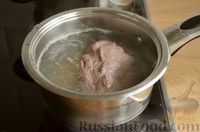 Фото приготовления рецепта: Окрошка на квасе, с говядиной - шаг №2