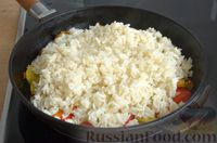 Фото приготовления рецепта: Рис с кабачками, помидорами и сладким перцем - шаг №12