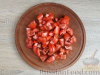 Фото приготовления рецепта: Кускус с овощами и мясным фаршем (на сковороде) - шаг №7